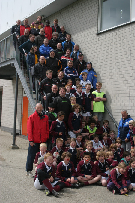 Gave jeugdclinic Jean Archippe op NRCA