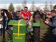 lekker op de trekker