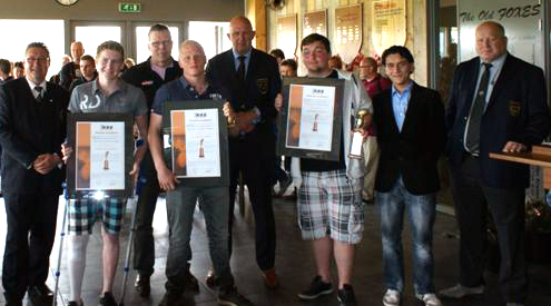 Alexander Kerkhof Castricumse RC Jeugdspeler van het jaar 2013