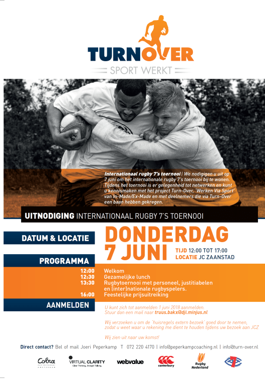 Donderdag 7 juni Uitnodiging Rugby toernooi_Turnover